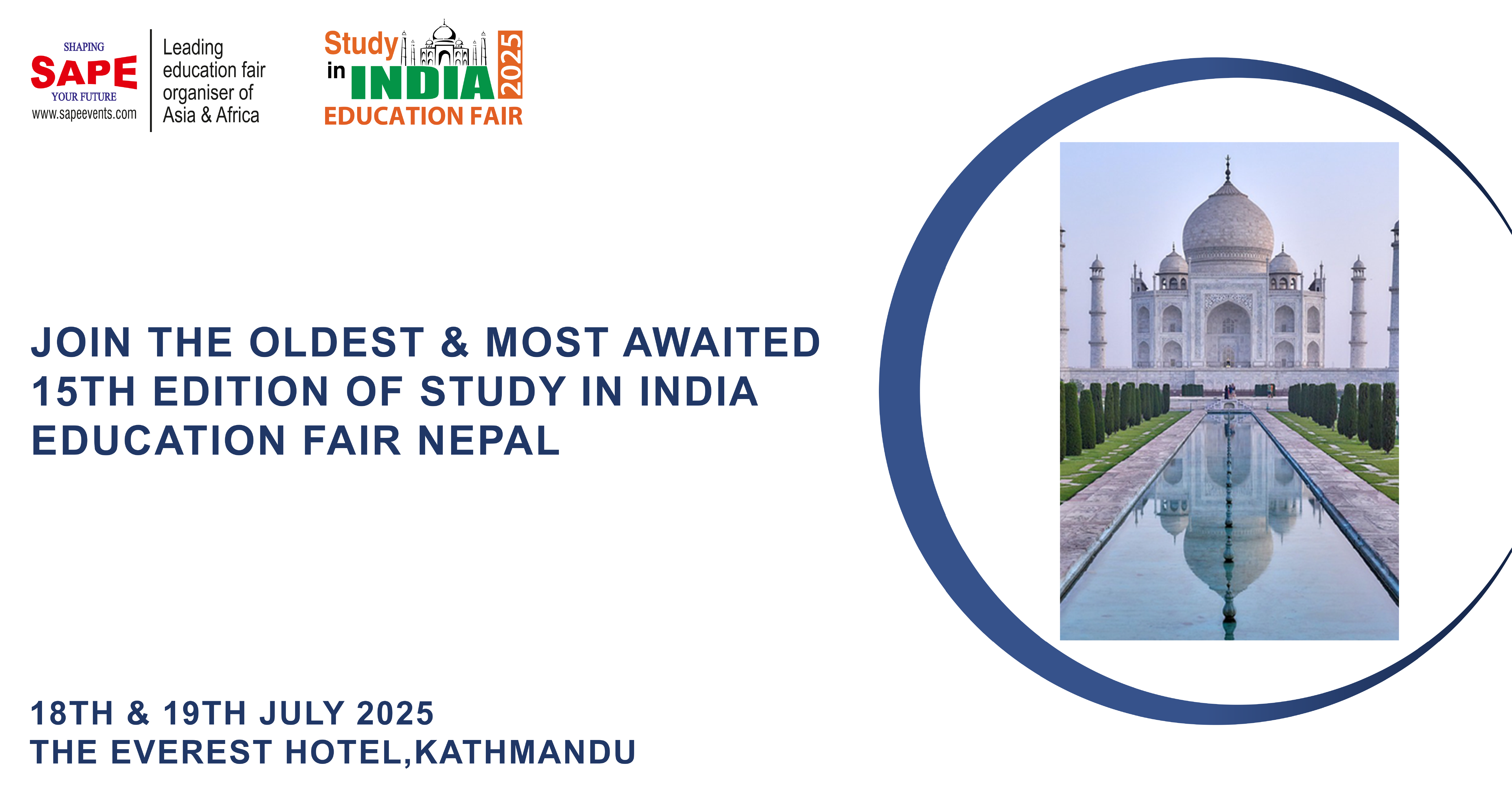 SAPE STUDY IN INDIA EDUCATION FAIR KATHMANDU